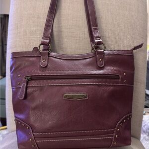 Stone Mountain Accessories Plum Shoulder Bag